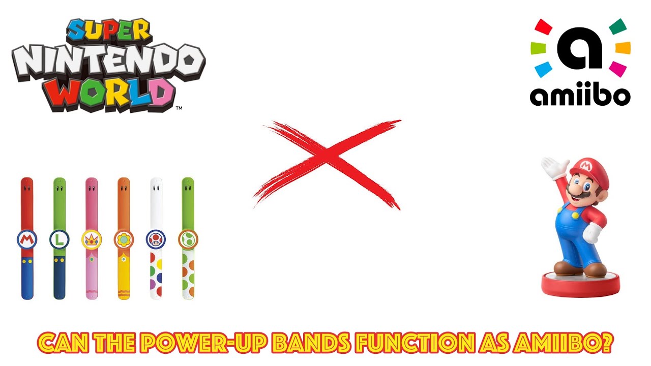 Can The Power Up Bands Be Used As Amiibo Youtube
