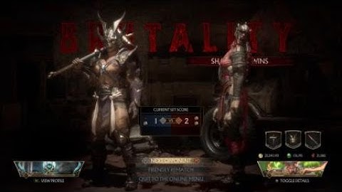 Bagged me one of them Spammers! Sheeva vs. Shao Kahn