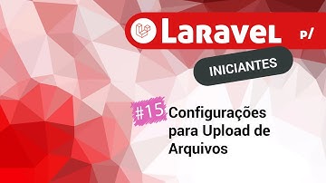 15 - Configurações no Laravel para Upload de Arquivos