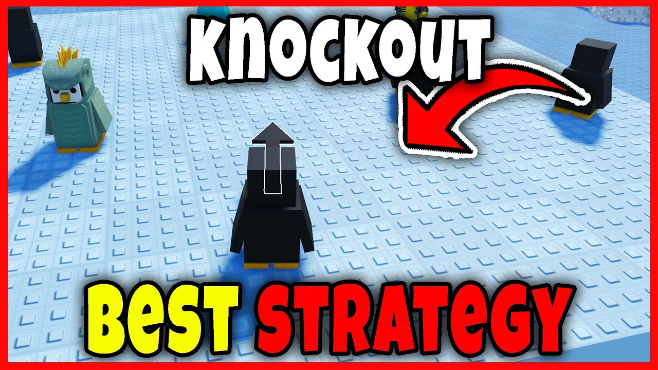 How to WIN EVERY GAME in KNOCKOUT - BEST STRATEGY FULL GUIDE Roblox