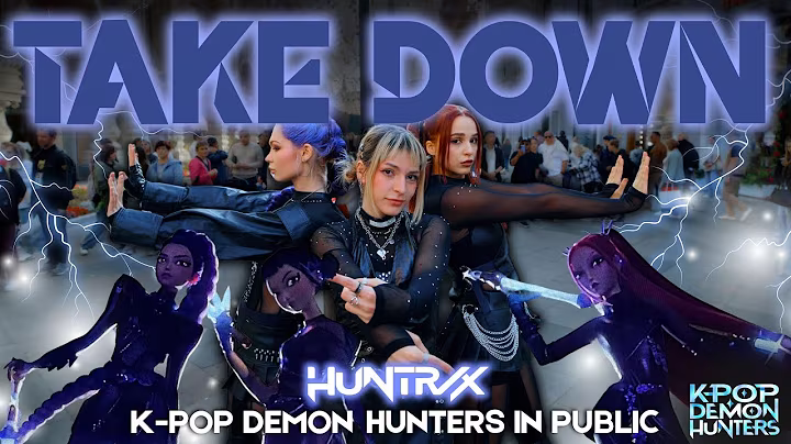 [ K-POP DEMON HUNTERS IN PUBLIC | ONE TAKE ] HUNTRIX - Takedown | dance by GPARDS