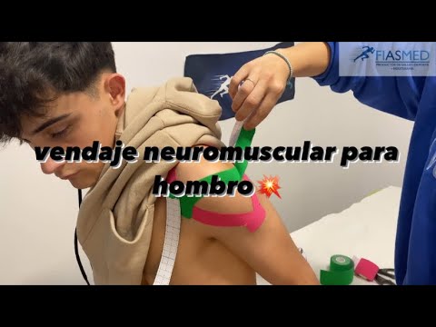 Vendaje neuromuscular hombro