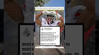 Ohio State really is a wide receiver factory #americanfootball #usa