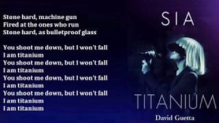 Titanium ft. Sia - David Guetta (lyrics)