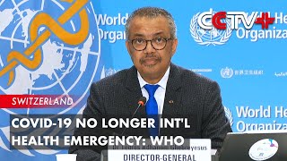 COVID-19 No Longer Int'l Health Emergency: WHO