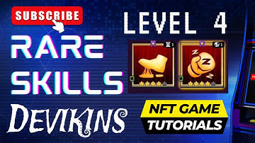 Devikins|NFT Game| Level 4 | Rare Skills