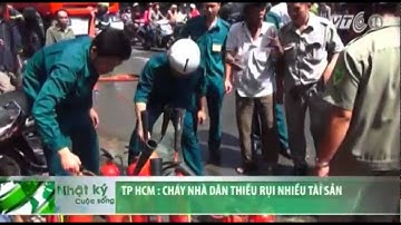 VTC14_TP HCM: Cháy nhà dân thiêu rụi nhiều tài sản