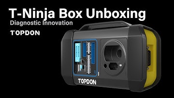 TOPDON T-Ninja BOX Unboxing | Key Programming Immobilizer Box