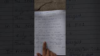 conversion of D Alembert ratio test into Raaby test in a second b.sc 2 year