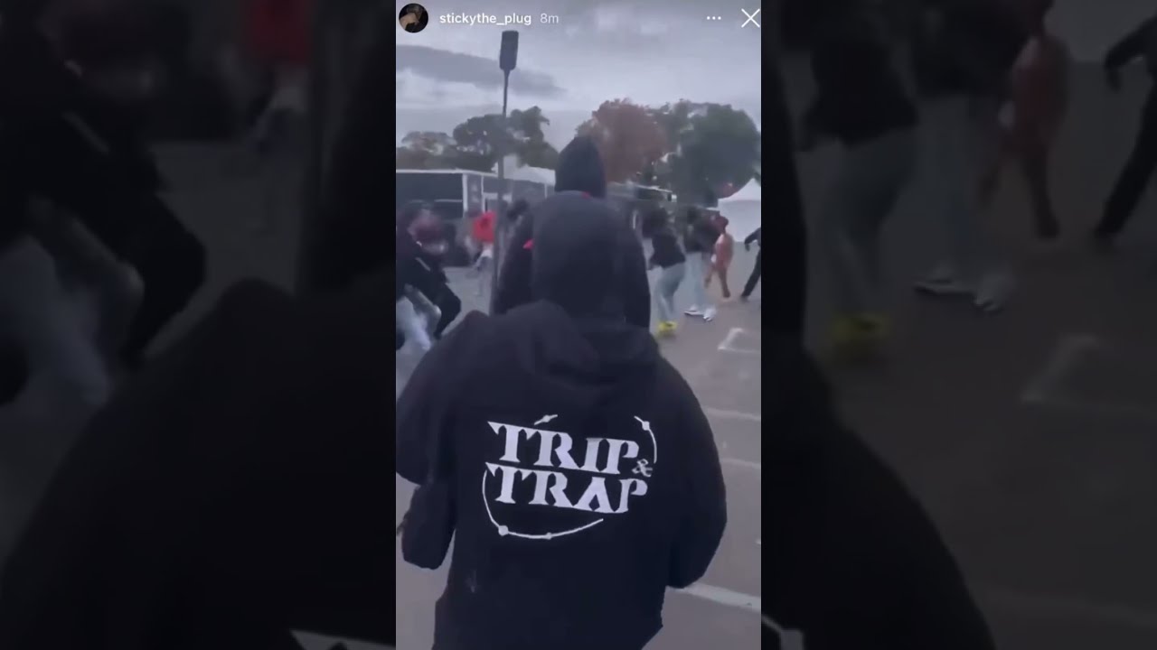 Kay Flock And Ron Suno See Each Other At Rolling Loud 