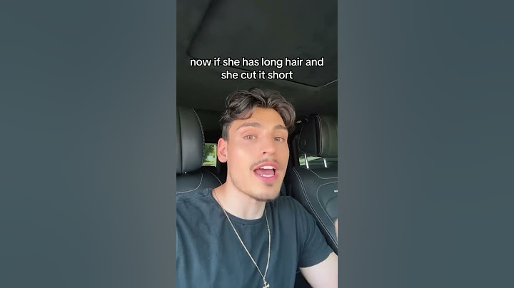 So you have long hair..