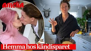 Titta in hemma hos Melinda Jacobs och Martin ”E-type” Erikson