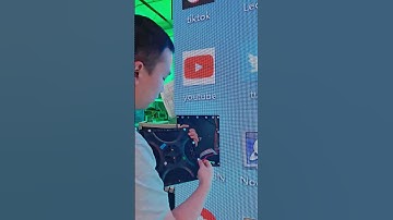 Each LED module has power and signal cable connections. #eagerled #leddisplay #ledvideowall