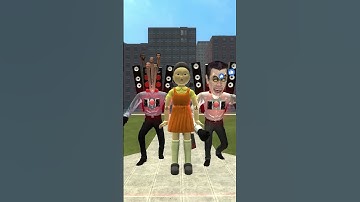 Squid Game & Sigma Skibidi Toilet #skibiditoilet #sigmaboy #squidgame