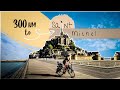 Bikepacking france  300 km to le mont saintmichel