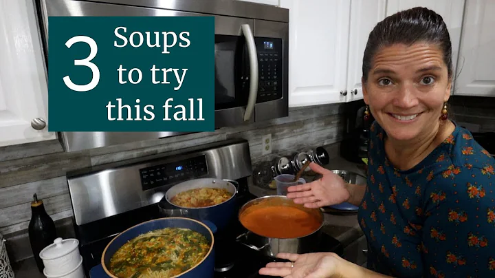 3 Soups to try this FALL | FALL Cleaning Days | Mo...