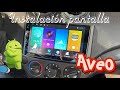 Instalación estéreo android Chevrolet Aveo 10-17