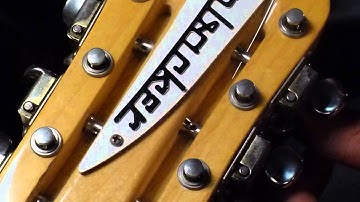 Easy way to restring your Rickenbacker 12 string CLOSE UP Pt. 2 by Bill Baker