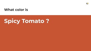 Spicy Tomato color #c75433 hex color - Orange color - Cool color c75433