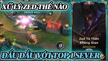 [LMHT:Tốc Chiến] Zed thách đấu di chuyển như thế nào cho hợp lý khi đối đầu với Top 1 Sever