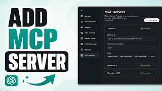 How To Add MCP Server In ChatGPT (Step by Step)