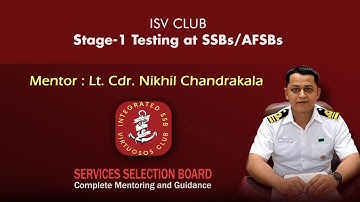 Stage 1 testing at SSBs/ AFSBs | Lt Commander Nikhil Kumar Chandrakala (R) #indianarmy #ssb