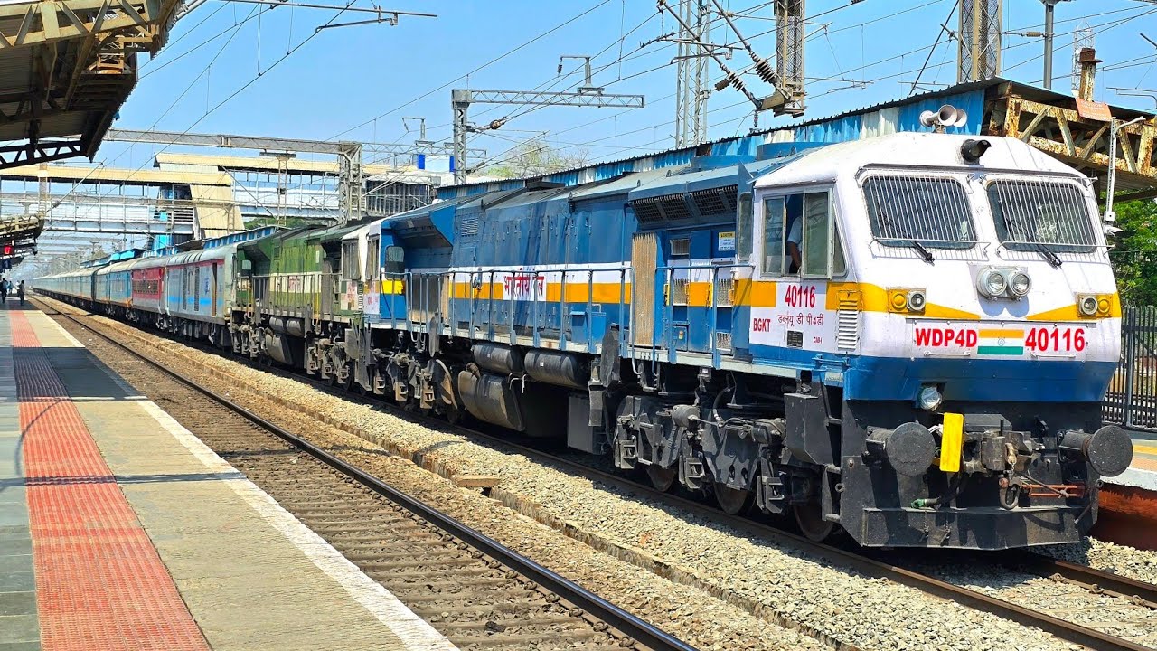 [PART-129] REBORN EMD 40116 BGKT WDP-4D||High-Speed Action Of Electric And Deisel 