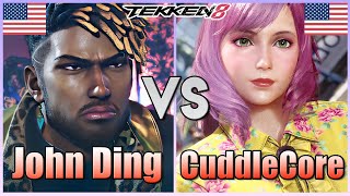 Tekken 8 ▰ John Ding (Eddy) Vs Cuddle Core (Alisa) ▰ Ranked Matches!