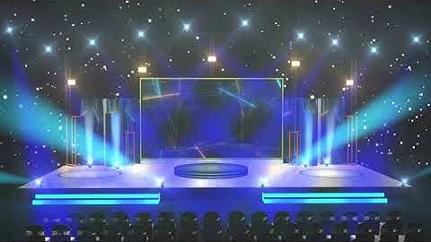 Event Stage Light 3D Animation