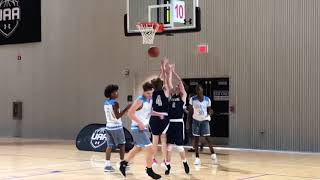 2021 Brody Peebles (Pro One Select-AL\/Hartselle-AL) was a dominant force in their win over Dallas a