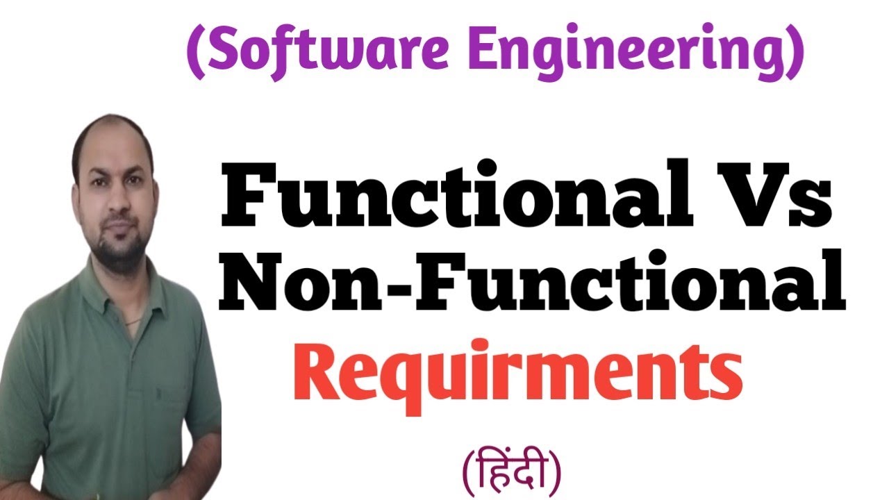 Functional Vs Non Functional Requirement|Difference between Functional ...