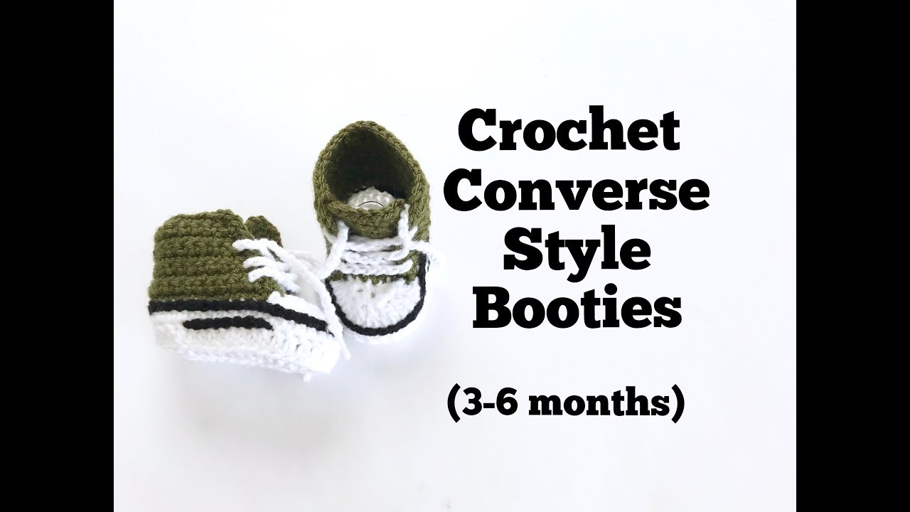 converse booties 6 12 months