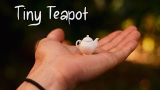 Making a Tiny Teapot on the Pottery Wheel