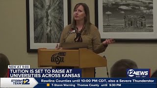 Tuition increase for Kansas universities