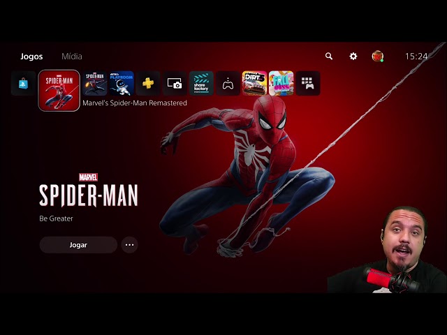 Jogo Spider Man - Ps4 Mídia Física