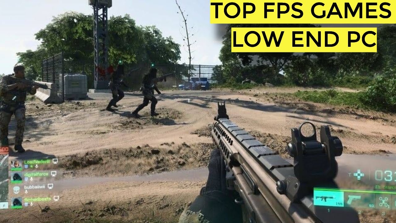 Top Best FPS Games for Low Spec PC/ Laptop (2GB RAM / 512MB VRAM)