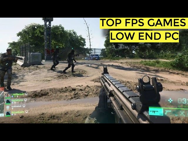 Top 5 Free FPS Games for Low End PC's #GamerJooce #FreeFPS low end