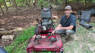 Exmark metro 36 deck belt adjustment