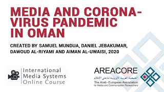 Media and Coronavirus Pandemic in Oman