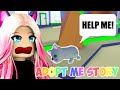 Wengie Reacts To A Stray Cat Story! The SADDEST Adopt Me Short Movie In Roblox