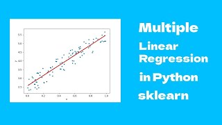 Multiple Linear Regression in Python - sklearn 