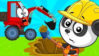 Construction Site Chaos! 🏗️🚗 Funny Cars Cartoon, Traffic Rules Education &amp; Kids&#39; Entertainment