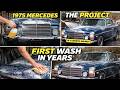 Saving a 1975 Mercedes 280C | First Wash, Rust Protection &amp; New Beginning