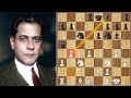 Capablanca's Legendary 12-Move Combination