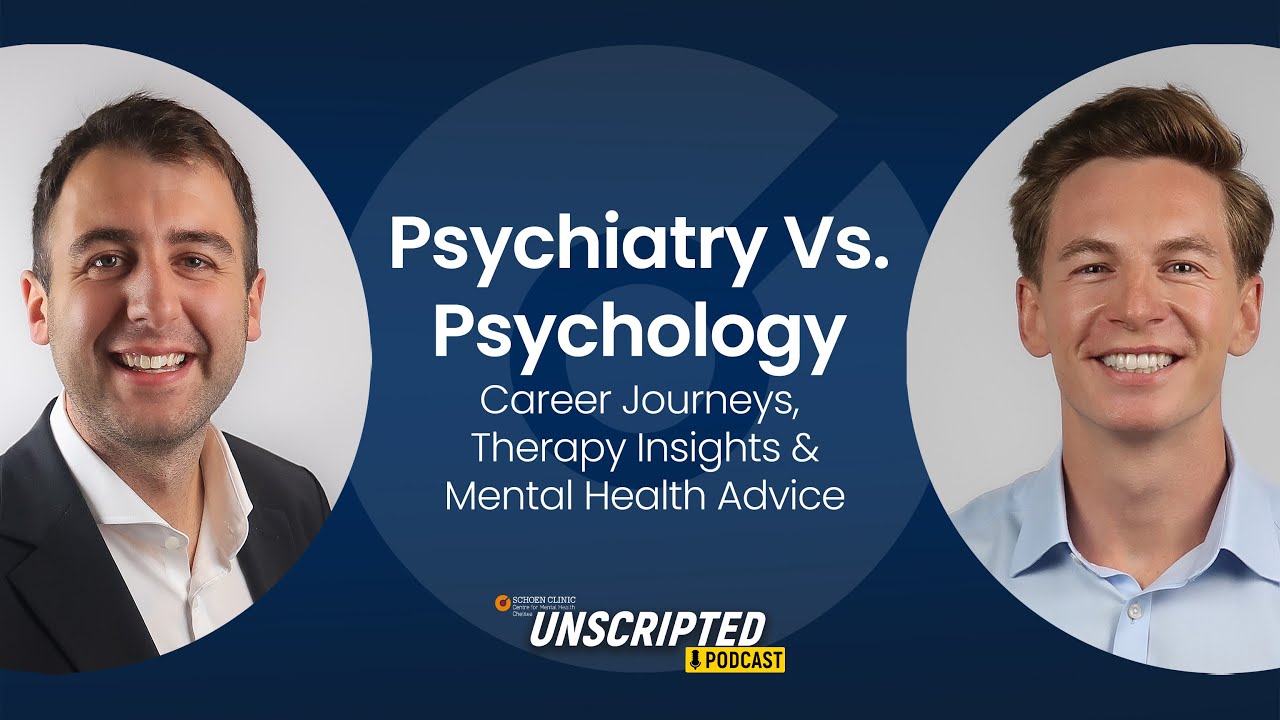Psychiatry vs Psychology Explained | Careers, Therapy Insights & Mental Health Advice | Podcast