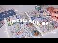 journal with me⎜rainbow theme🌈 (soft music)