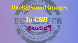 Full CSS Full Course Part-8 |Developer in Telugu 2023 News