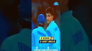 Ganguly&#39;s ROOF | 3 SIXES - 3 LOST Balls !! #souravganguly #3sixes #short