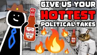 Reacting To Your HOTTEST Political Takes