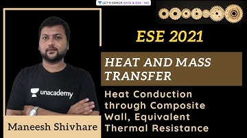 L4 | Heat Conduction through Composite Wall, Equivalent Thermal Resistance | Heat & Mass Transfer